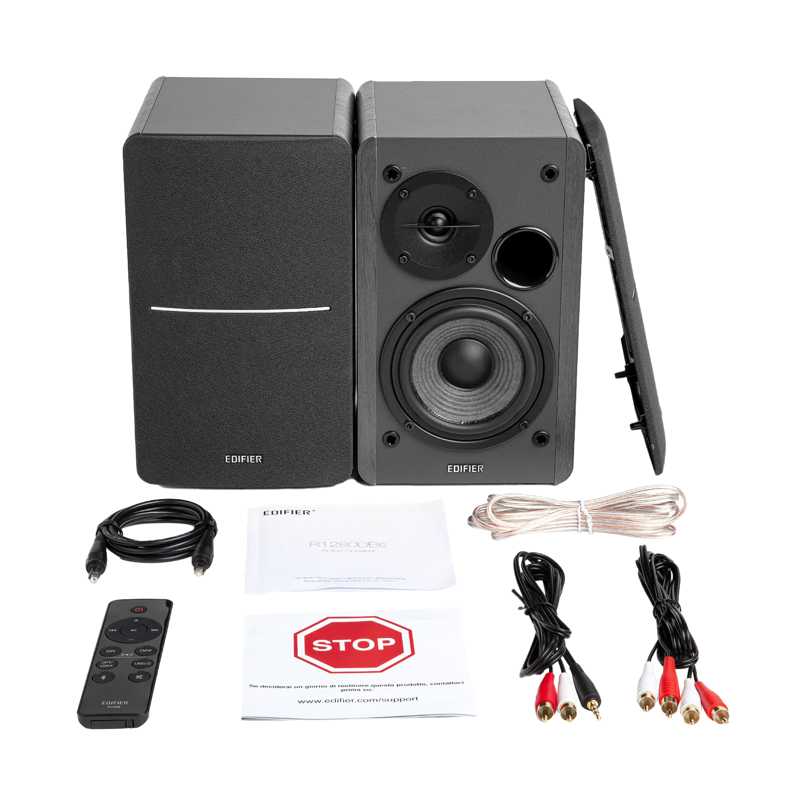R1280DBs Aktive Bluetooth-Regallautsprecher