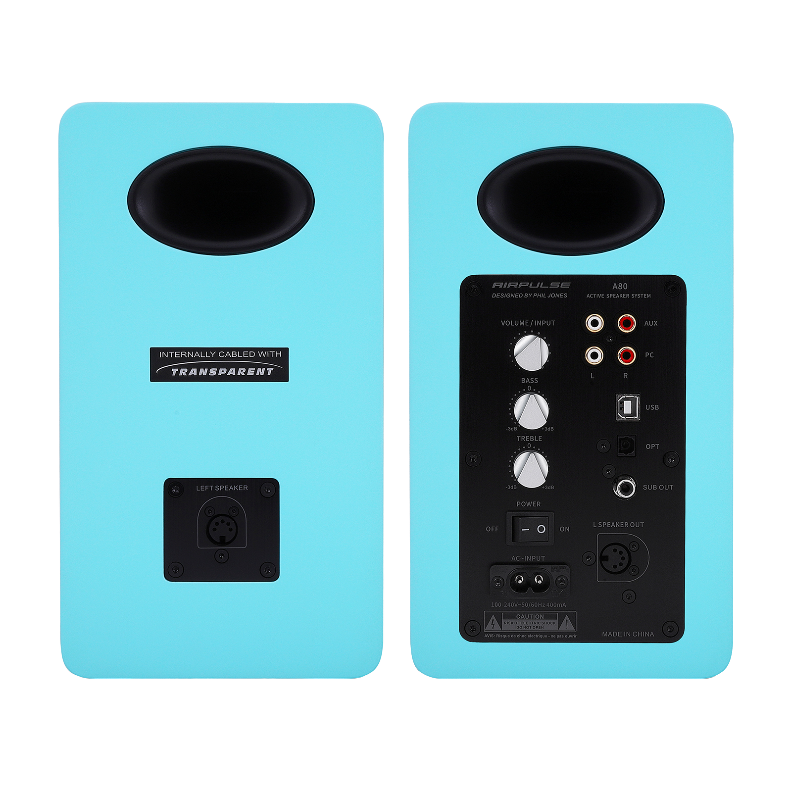 Audio de alta resolución Airpulse A80 diseñado por Phil Jones