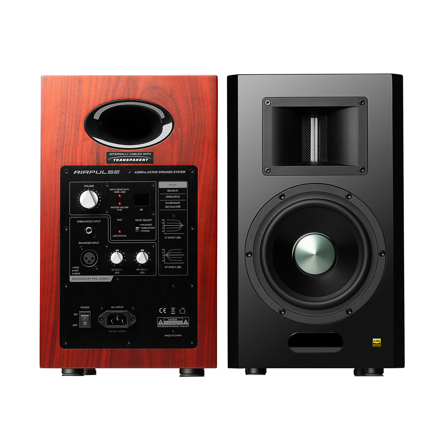 Airpulse A300 Hi-Res Wireless Plug-in-Lautsprechersystem 