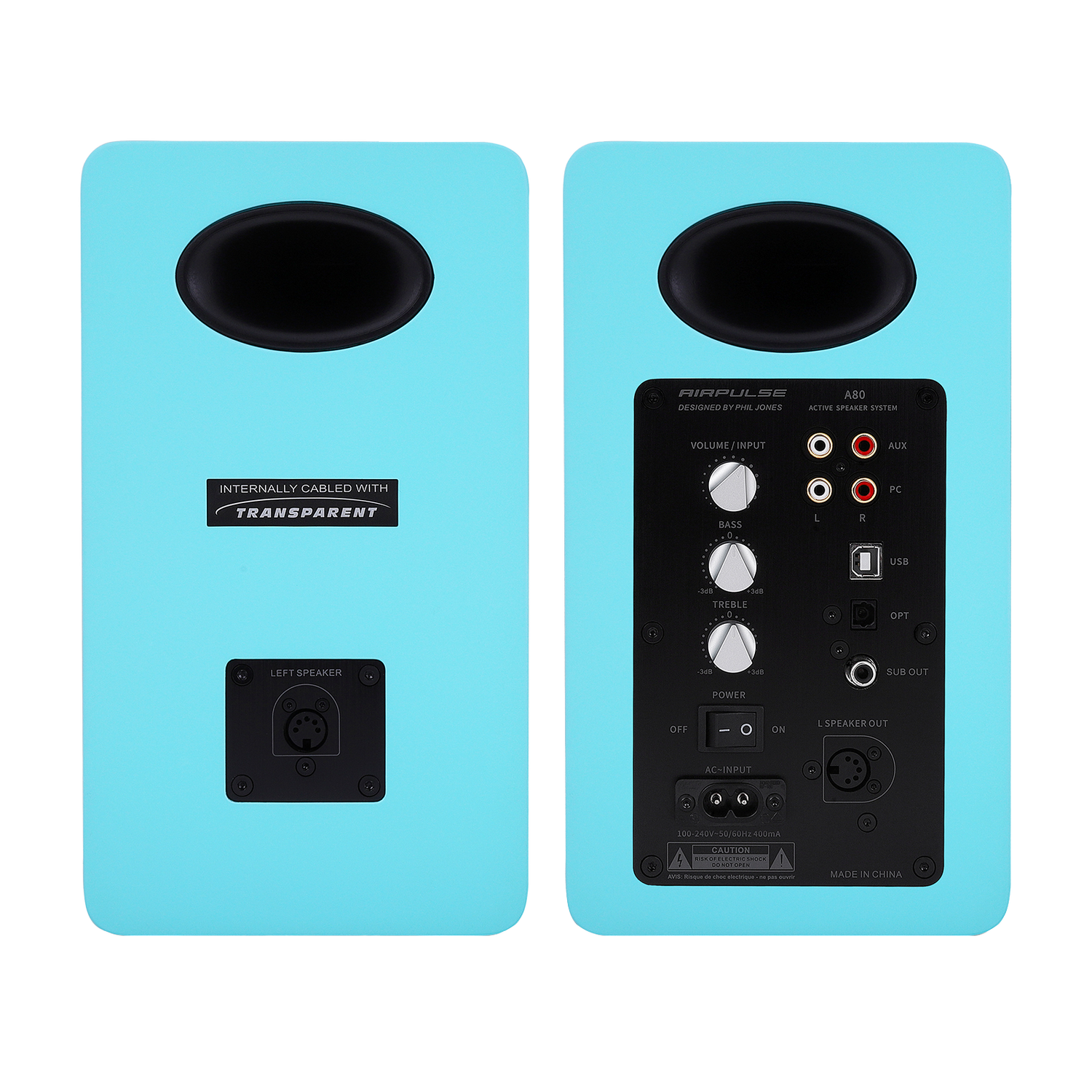 Audio de alta resolución Airpulse A80 diseñado por Phil Jones